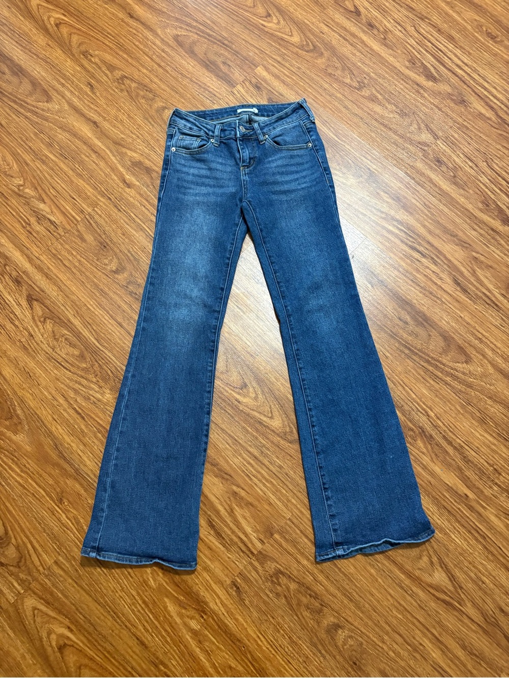 S.O.N.G Women's Blue Flared Jeans - Size 1 - 25”